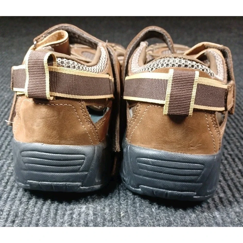 Orthofeet‎ Biofit 573 Leather Orthopedic Walking Sandles Men's Sz. 13 X-Wide